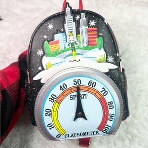 Loungefly Buddy The Elf Spirit Clausometer Christmas Light Up Backpack